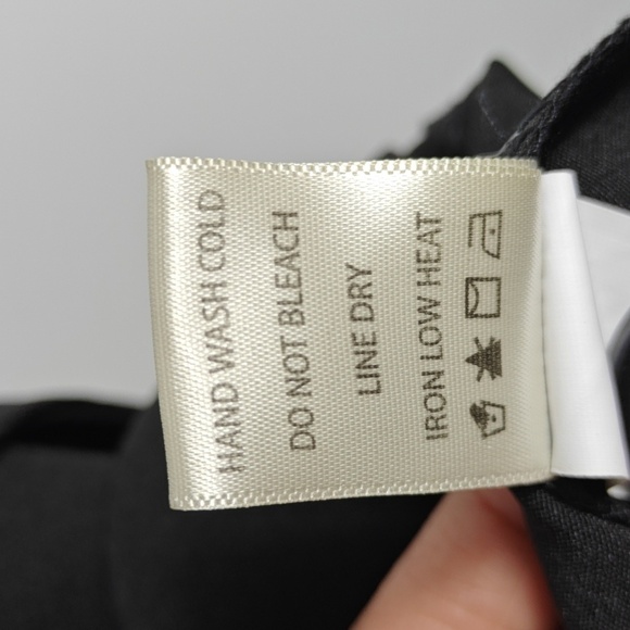 MAX STUDIO NWT Elegant Black Sleeveless Faux Wrap Dress w/ Buttons Size Large - Picture 6 of 15